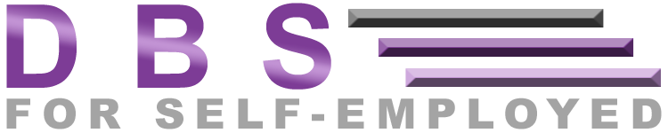 DBS Checks for Self-Employed, sole traders, single person companies logo